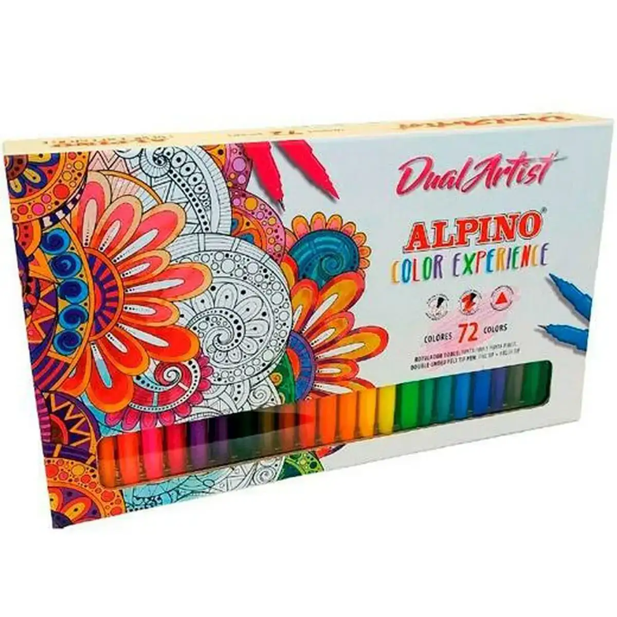 Ensemble de marqueurs alpino dual artist multicouleur 72 pieces _4778. DIAYTAR COTE D'IVOIRE - Votre Destinée Shopping Personnalisée. Plongez dans notre boutique en ligne et créez votre propre expérience de shopping en choisissant parmi nos produits variés.