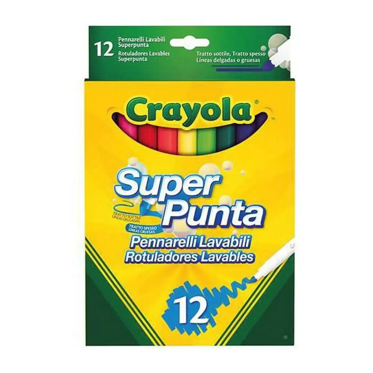 Ensemble de marqueurs crayola 58 7509g_9187. DIAYTAR COTE D'IVOIRE - Votre Escale Shopping incontournable. Explorez notre boutique en ligne et dénichez des trésors qui reflètent la richesse culturelle et la modernité du Côte d'Ivoire.
