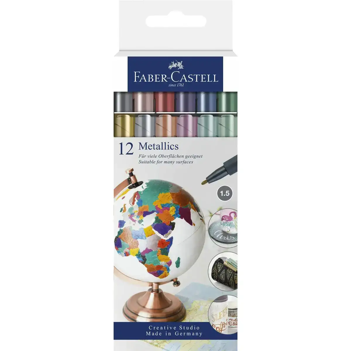 Ensemble de marqueurs faber castell 12 unites reconditionne a _5468. DIAYTAR COTE D'IVOIRE - Votre Destination Shopping Inspirante. Explorez notre catalogue pour trouver des articles qui stimulent votre créativité et votre style de vie.