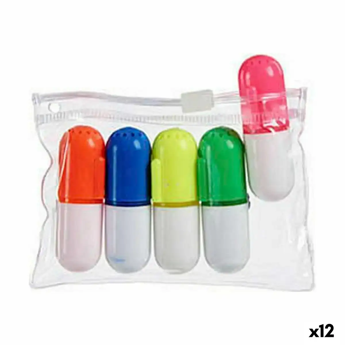 Ensemble de marqueurs fluorescents coffret 12 unites _2484. Bienvenue chez DIAYTAR COTE D'IVOIRE - Où Choisir est une Invitation au Voyage. Explorez notre boutique en ligne et découvrez des produits qui vous transportent dans l'univers du Côte d'Ivoire.