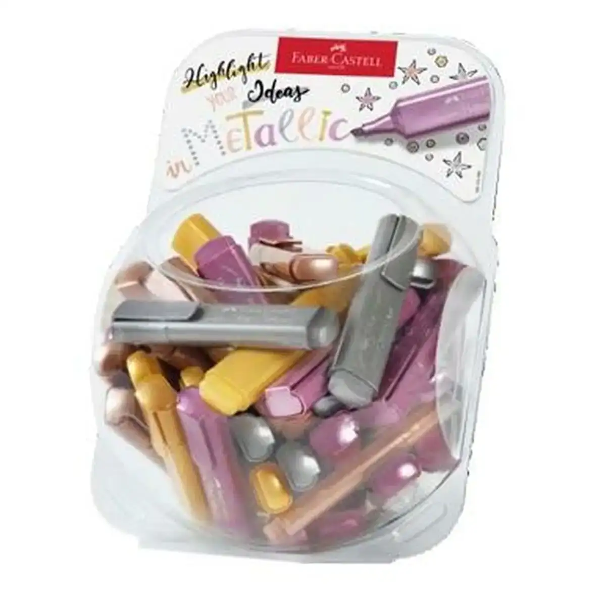 Ensemble de marqueurs fluorescents faber castell textliner metallic 80 unites_5451. DIAYTAR COTE D'IVOIRE - L'Art de Vivre le Shopping Authentique. Découvrez notre boutique en ligne et trouvez des produits qui incarnent la passion et le savoir-faire du Côte d'Ivoire.