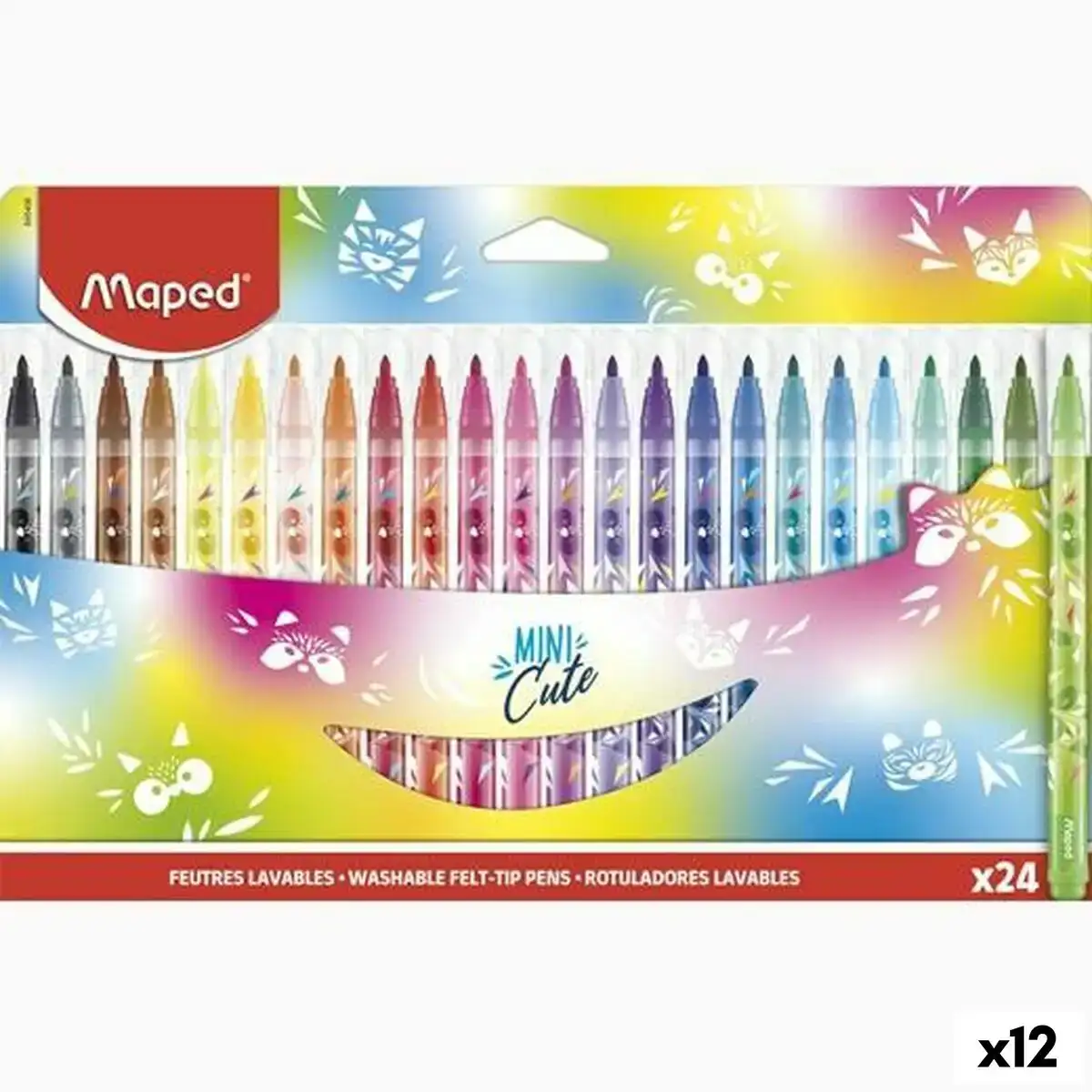 Ensemble de marqueurs maped mini cute multicouleur 24 pieces 12 unites _1793. DIAYTAR COTE D'IVOIRE - Votre Destination pour un Shopping Éclairé. Parcourez notre boutique en ligne pour découvrir des produits de qualité qui embelliront votre quotidien.