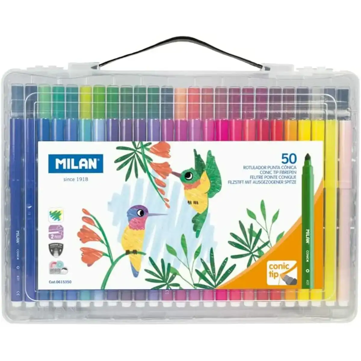 Ensemble de marqueurs milan multicouleur 50 pieces_4294. DIAYTAR COTE D'IVOIRE - L'Art de Vivre l'Excellence au Quotidien. Explorez notre gamme et choisissez des produits qui ajoutent une note de prestige à votre vie.