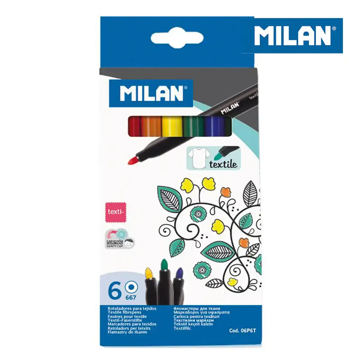 Ensemble de marqueurs milan o 4 mm bleu multicouleur_5742. Entrez dans l'Univers de DIAYTAR COTE D'IVOIRE - Où Choisir est un Plaisir. Explorez notre gamme variée et trouvez des articles qui parlent à votre cœur et à votre style.