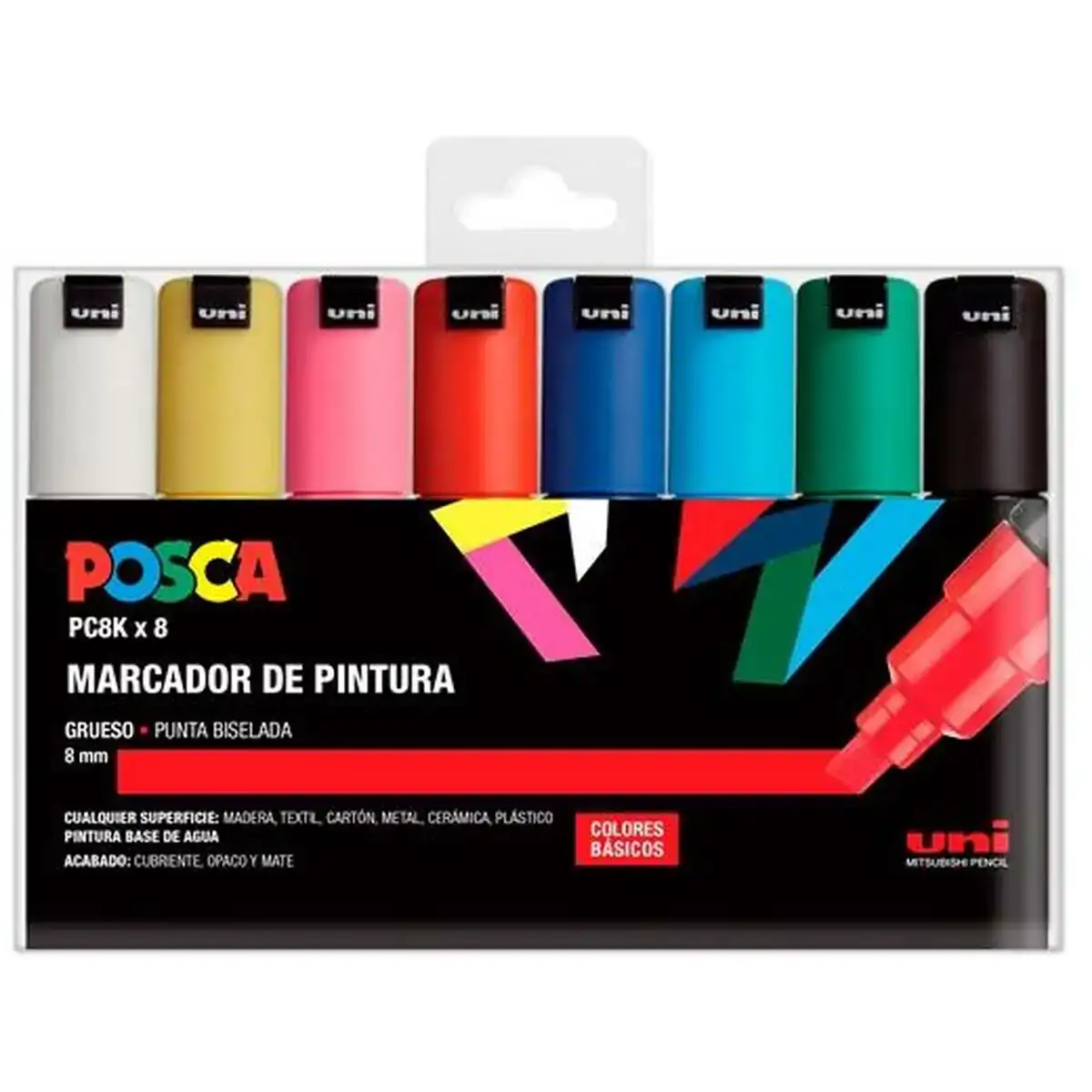 Ensemble de marqueurs posca pc 8k multicouleur 8 pieces_5990. DIAYTAR COTE D'IVOIRE - Votre Destinée Shopping Personnalisée. Plongez dans notre boutique en ligne et créez votre propre expérience de shopping en choisissant parmi nos produits variés.