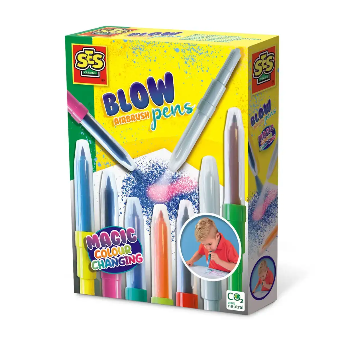 Ensemble de marqueurs ses creative blow airbrush pens_1092. DIAYTAR COTE D'IVOIRE - Où Choisir Devient un Plaisir. Découvrez notre boutique en ligne et choisissez parmi une variété de produits qui satisferont tous vos besoins.