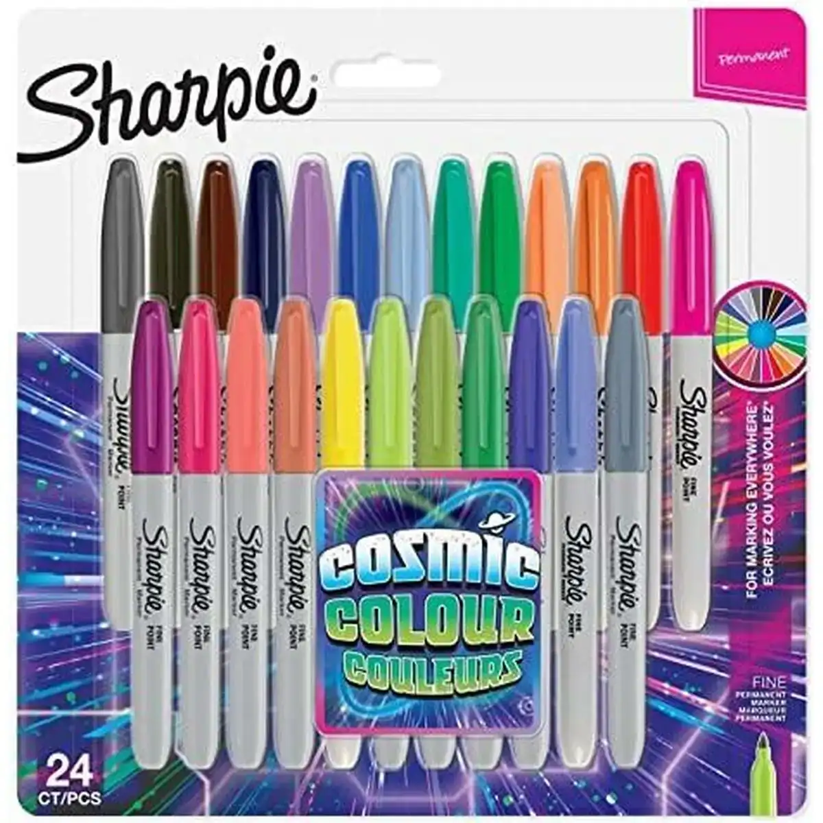 Ensemble de marqueurs sharpie cosmic multicouleur 24 pieces permanent 1 unites_7966. DIAYTAR COTE D'IVOIRE - Votre Destination pour un Shopping Inoubliable. Naviguez à travers notre catalogue et choisissez des produits qui vous marquent par leur originalité.