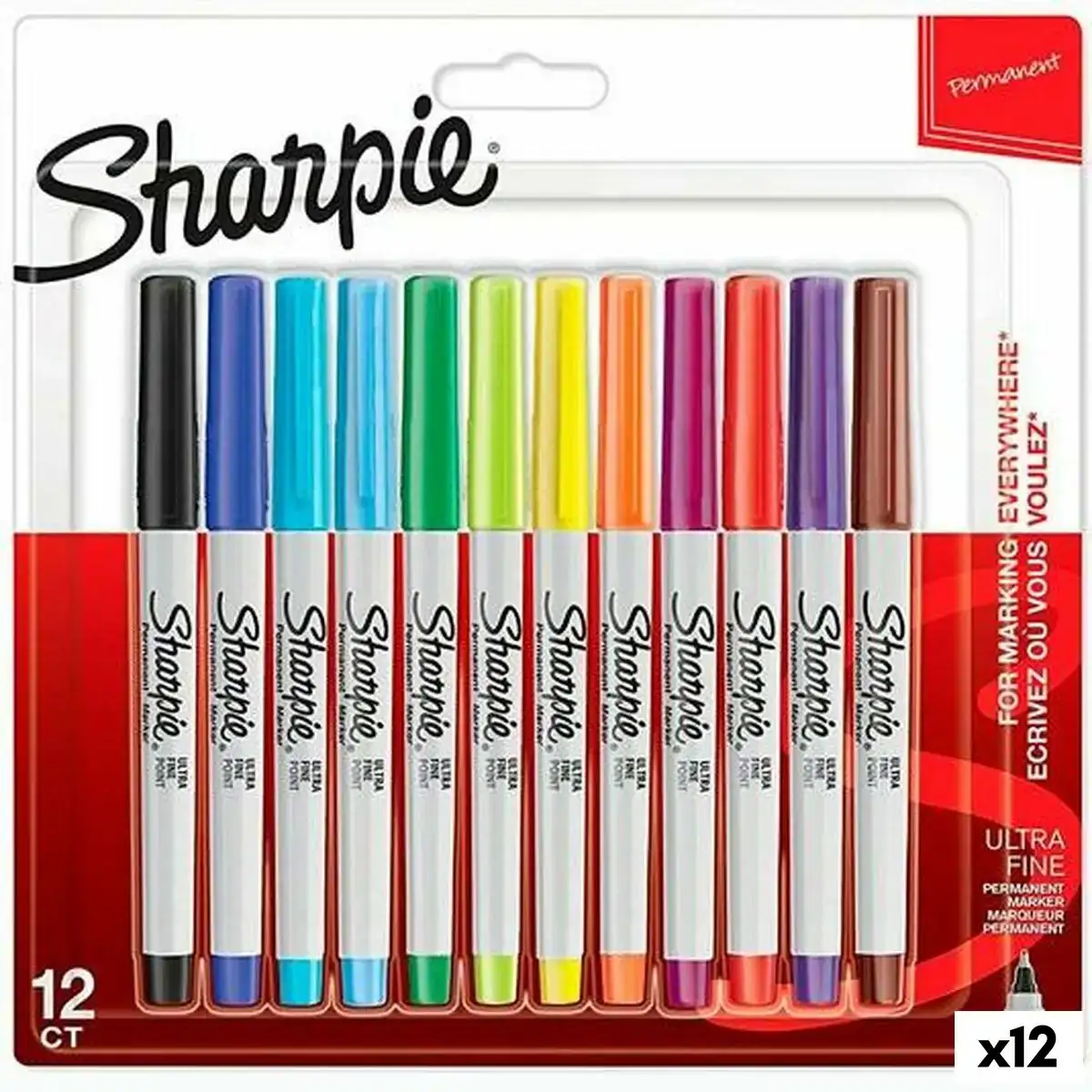 Ensemble de marqueurs sharpie multicouleur 12 pieces 0 5 mm 12 unites _7536. DIAYTAR COTE D'IVOIRE - L'Art de Vivre l'Excellence au Quotidien. Explorez notre gamme et choisissez des produits qui ajoutent une note de prestige à votre vie.