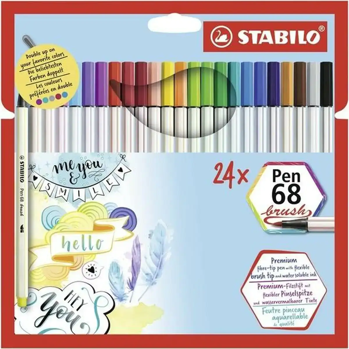 Ensemble de marqueurs stabilo pen 68 brush coffret_3255. DIAYTAR COTE D'IVOIRE - Là où la Tradition Devient Tendance. Naviguez à travers notre boutique en ligne et choisissez des produits qui allient l'authenticité au contemporain.
