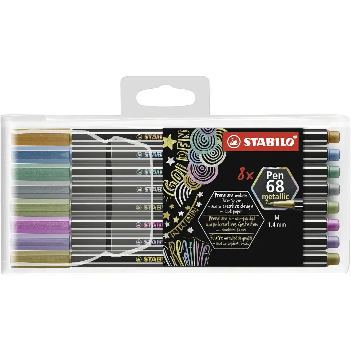 Ensemble de marqueurs stabilo pen 68 metallic 8 pieces multicouleur_8720. DIAYTAR COTE D'IVOIRE - Où Chaque Sélection Vous Parle. Parcourez nos catégories et découvrez des produits qui reflètent vos passions et vos besoins, pour un shopping personnel et inspirant.