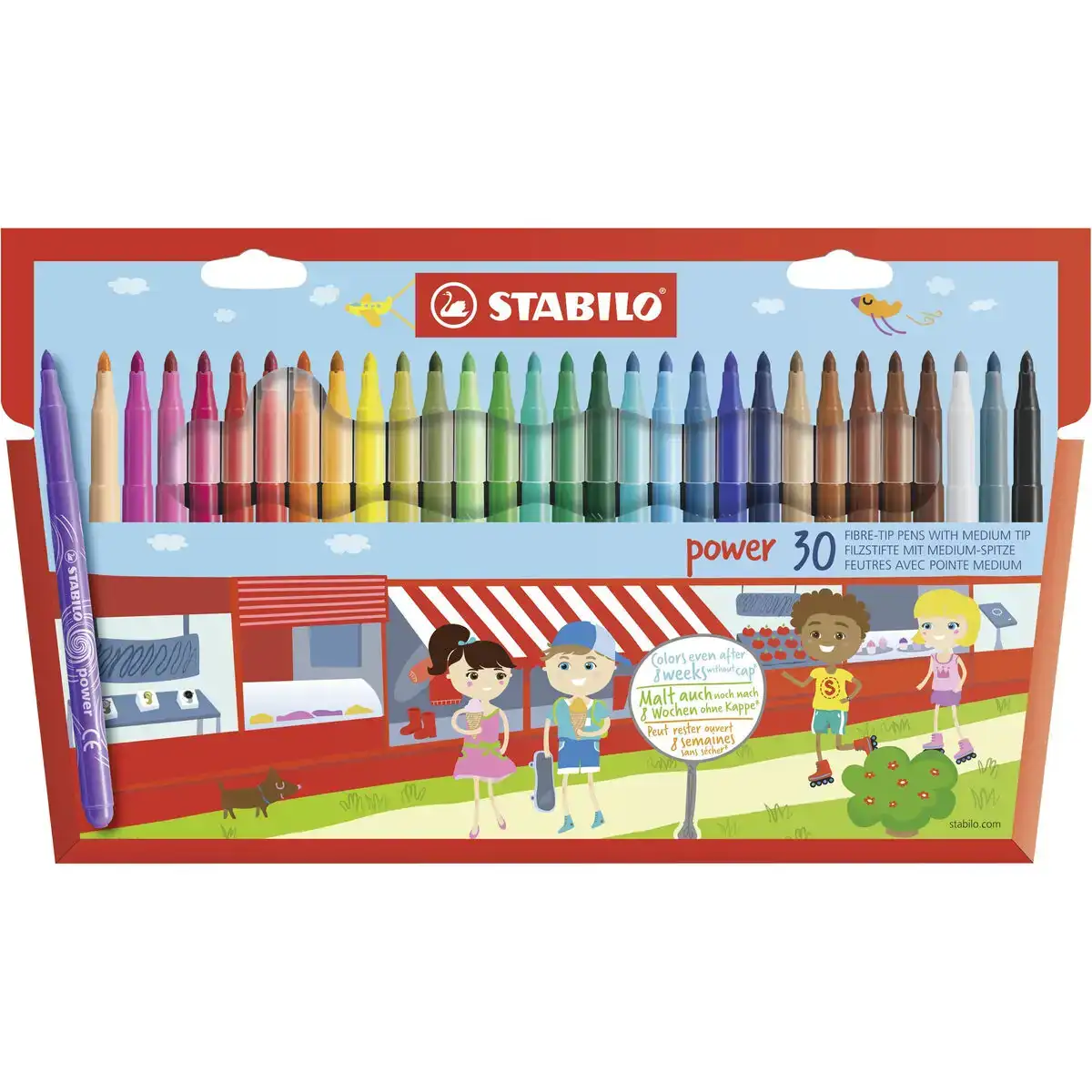 Ensemble de marqueurs stabilo power multicouleur 30 pieces_1869. DIAYTAR COTE D'IVOIRE - Votre Passage vers l'Exceptionnel. Naviguez à travers notre sélection minutieuse et découvrez des articles qui apportent une touche spéciale à chaque instant de votre vie.