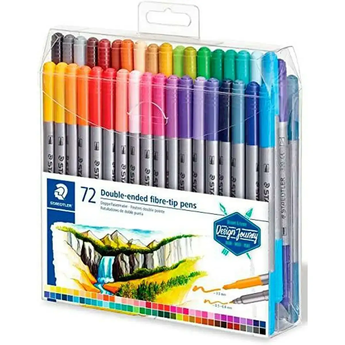 Ensemble de marqueurs staedtler design journey double pointe multicouleur 4 unites _6447. Bienvenue sur DIAYTAR COTE D'IVOIRE - Où Choisir est un Voyage Sensoriel. Plongez dans notre catalogue et trouvez des produits qui éveillent vos sens et embellissent votre quotidien.