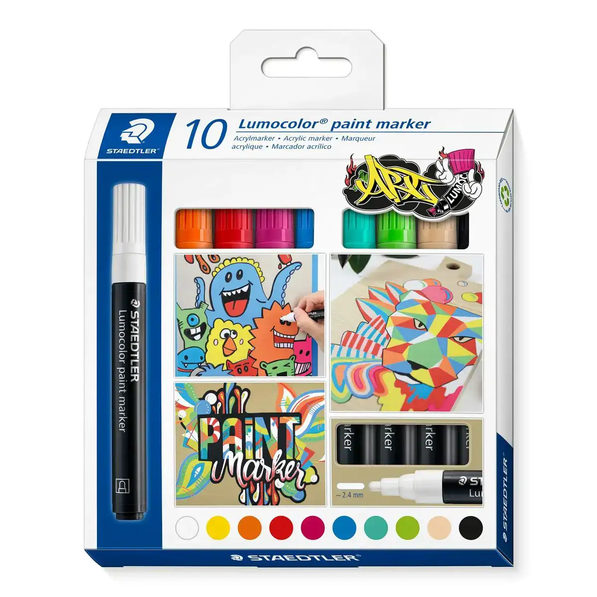 Ensemble de marqueurs staedtler lumocolor 349 10 pieces multicouleur 2 4 mm_3441. Bienvenue sur DIAYTAR COTE D'IVOIRE - Où Choisir est un Voyage Passionnant. Plongez dans notre catalogue et trouvez des produits qui révèlent la diversité et la beauté du Côte d'Ivoire.