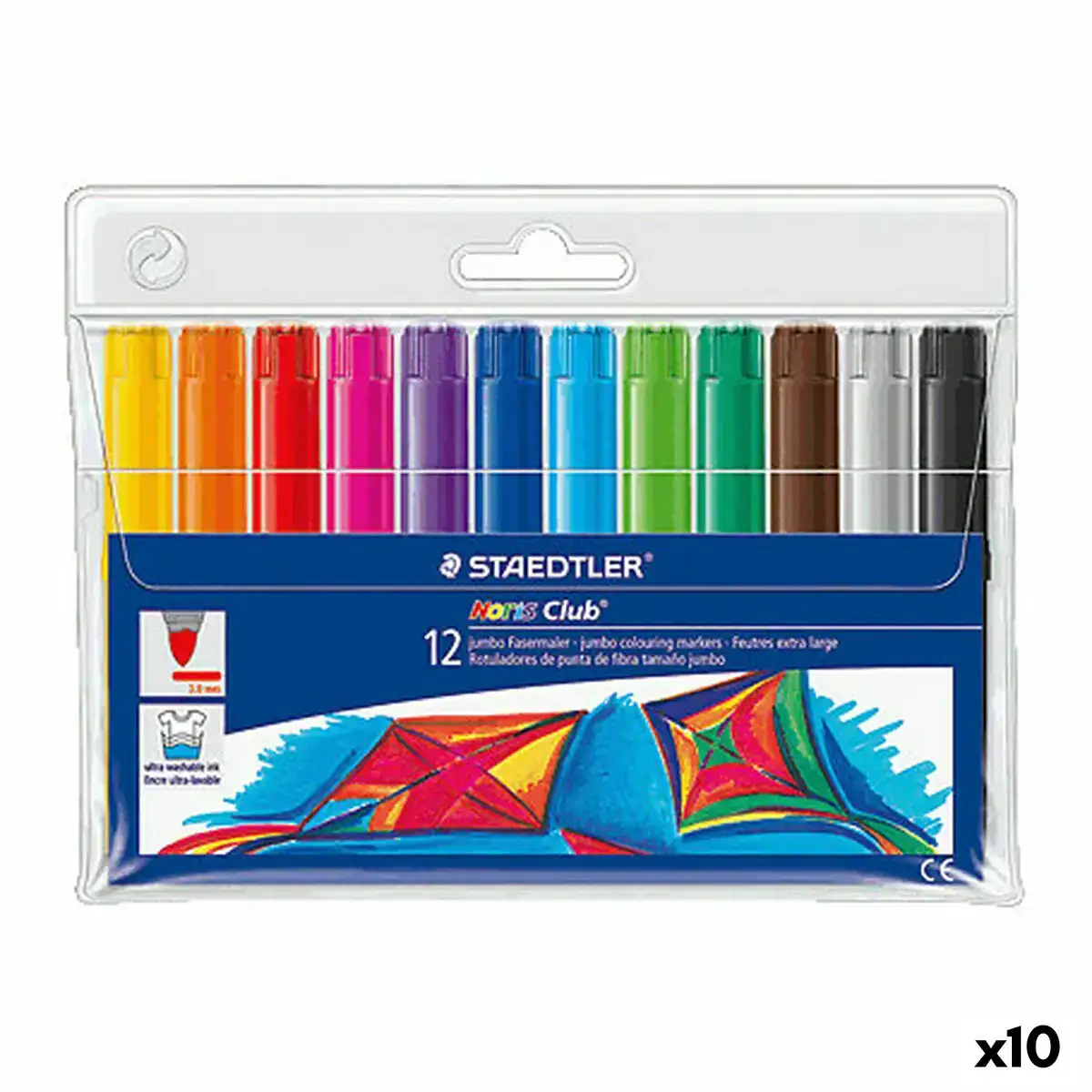 Ensemble de marqueurs staedtler noris club multicouleur 10 unites _4227. DIAYTAR COTE D'IVOIRE - Où l'Élégance Rencontré l'Accessibilité. Parcourez notre catalogue et trouvez des produits qui apportent une touche de sophistication à votre vie quotidienne sans compromettre votre budget.