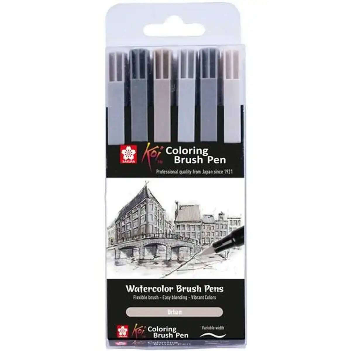Ensemble de marqueurs talens sakura koi coloring brush 6 pieces_6405. Entrez dans l'Univers de DIAYTAR COTE D'IVOIRE - Où Choisir est un Plaisir. Explorez notre gamme variée et trouvez des articles qui parlent à votre cœur et à votre style.