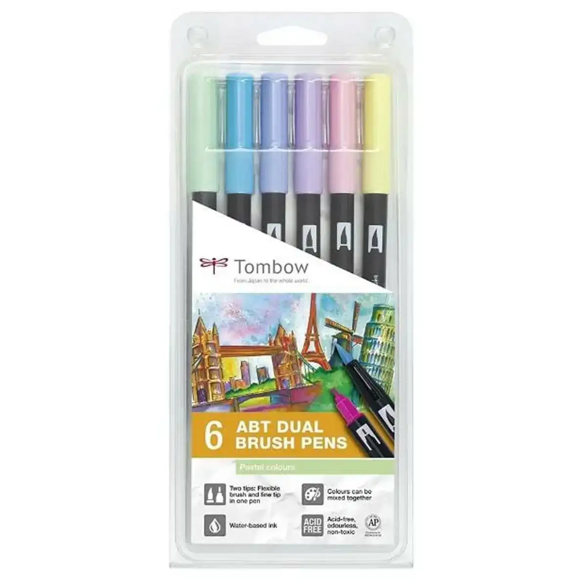 Ensemble de marqueurs tombow abt dual multicouleur 6 pieces_5772. DIAYTAR COTE D'IVOIRE - Où Choisir est un Plaisir Responsable. Explorez notre boutique en ligne et adoptez des produits qui reflètent notre engagement envers la durabilité.