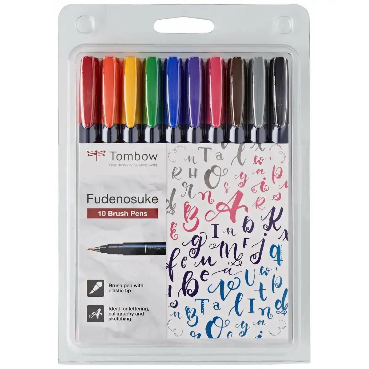Ensemble de marqueurs tombow fudenosuke multicouleur 10 unites _3501. DIAYTAR COTE D'IVOIRE - Où Choisir est un Plaisir. Explorez notre boutique en ligne et choisissez parmi des produits de qualité qui satisferont vos besoins et vos goûts.