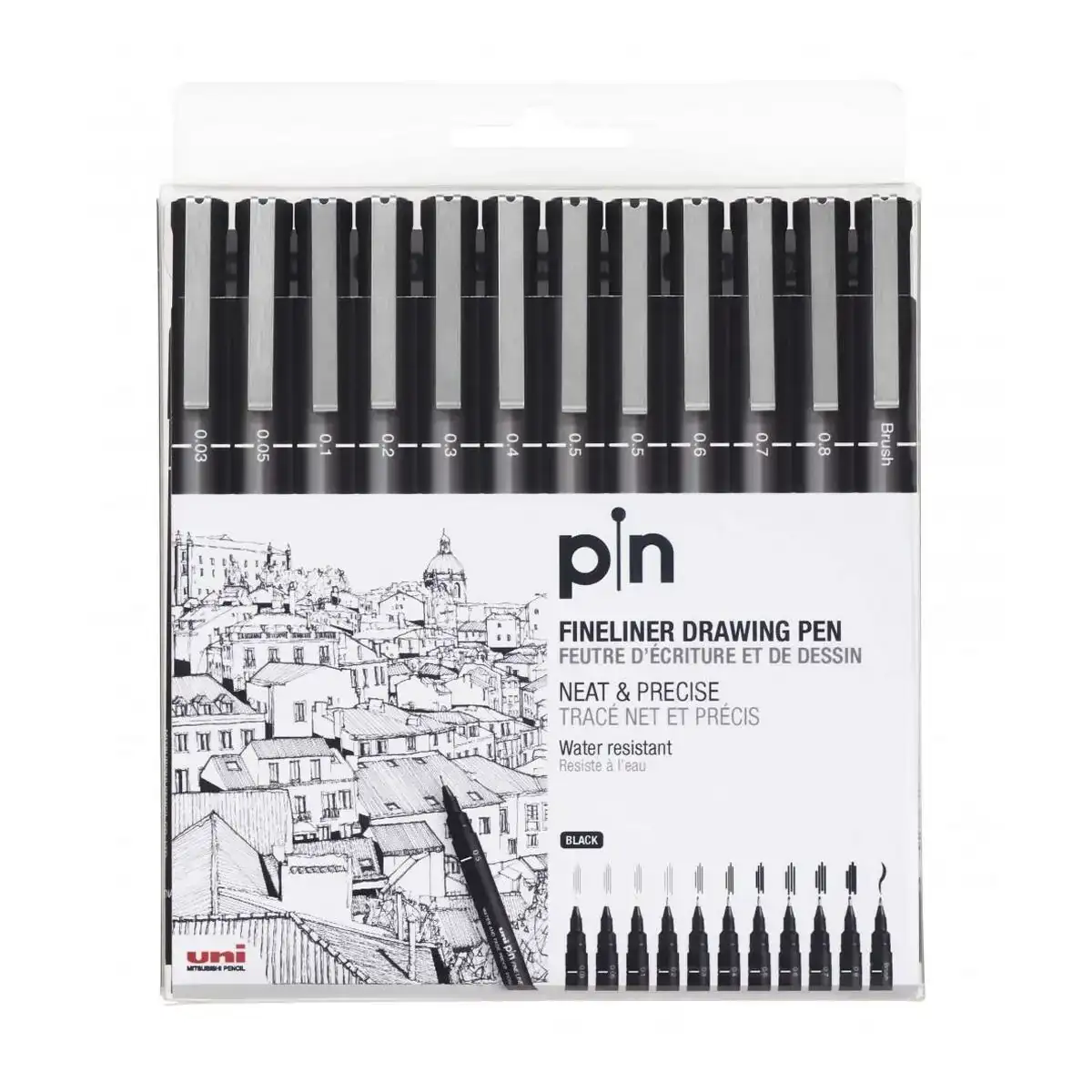 Ensemble de marqueurs uni ball pin 200 s noir 12 pieces permanent_1626. DIAYTAR COTE D'IVOIRE - Votre Plateforme Shopping de Confiance. Naviguez à travers nos rayons et choisissez des produits fiables qui répondent à vos besoins quotidiens.