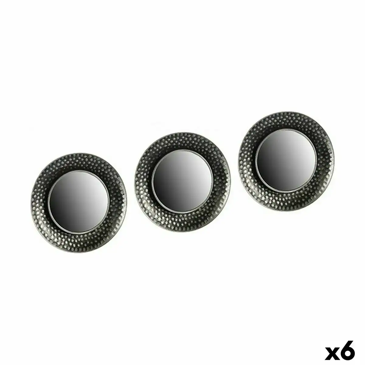 Ensemble de miroirs noir argente plastique miroir 24 5 x 3 x 24 5 cm 6 unites _1683. DIAYTAR COTE D'IVOIRE - Là où Chaque Clic Compte. Parcourez notre boutique en ligne et laissez-vous guider vers des trouvailles uniques qui enrichiront votre quotidien.