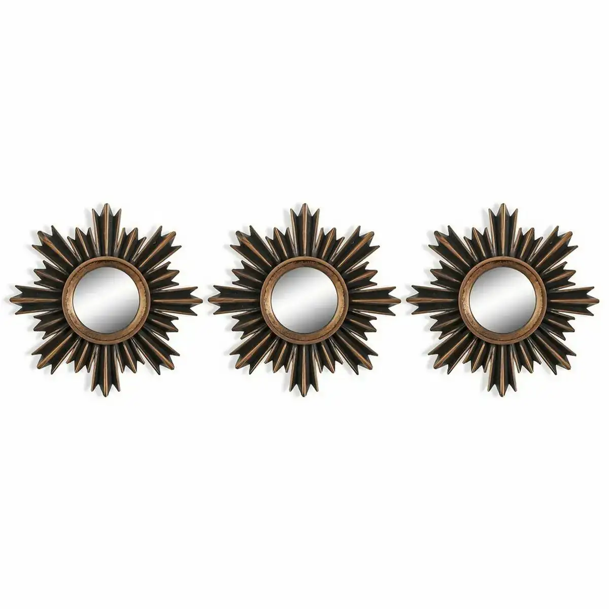 Ensemble de miroirs versa plastique 25 x 25 cm 3 pcs _1641. DIAYTAR COTE D'IVOIRE - Là où l'Élégance Devient un Mode de Vie. Naviguez à travers notre gamme et choisissez des produits qui apportent une touche raffinée à votre quotidien.