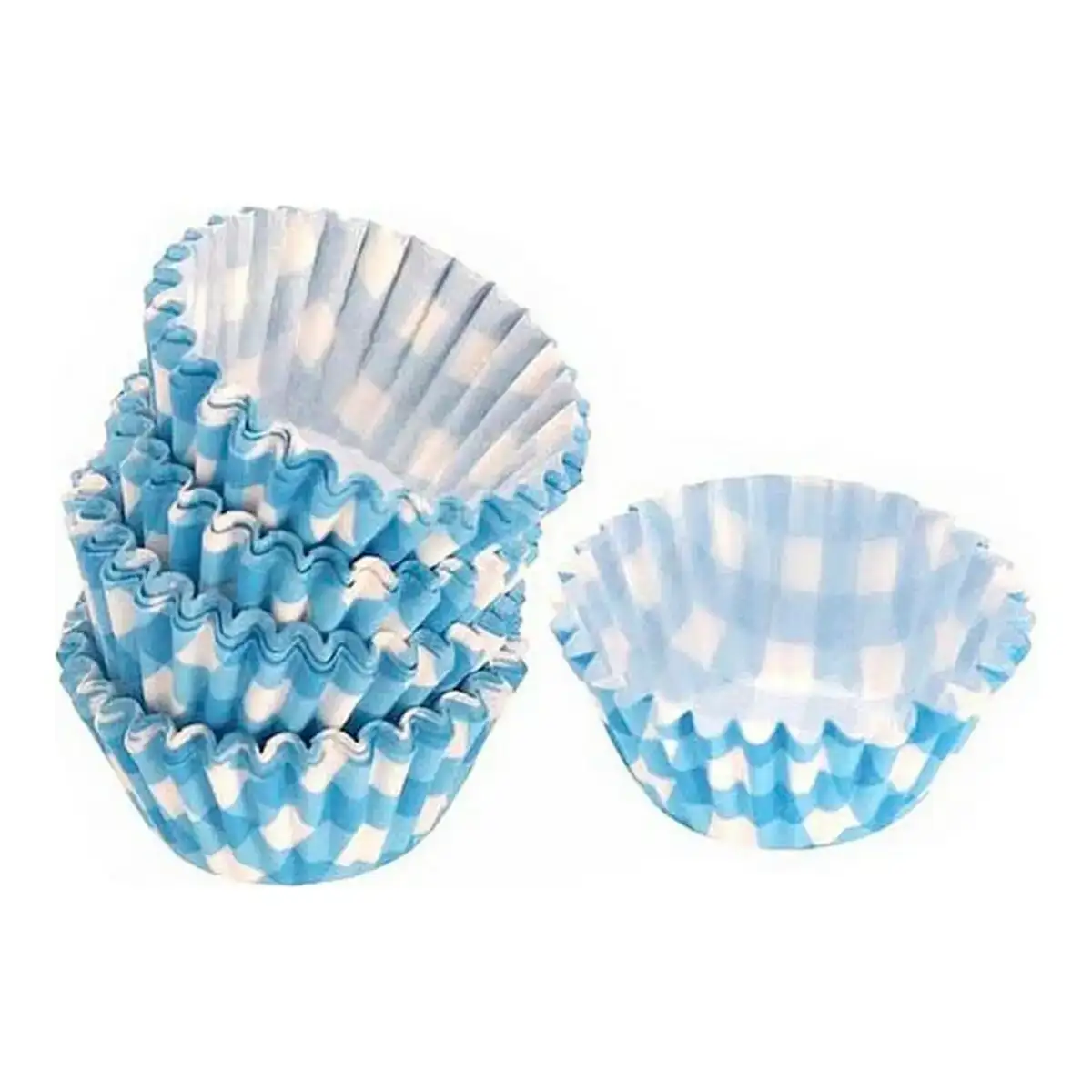 Ensemble de moules a patisserie bleu jetable 100 pcs _9261. Bienvenue chez DIAYTAR COTE D'IVOIRE - Où Choisir est une Invitation au Voyage. Explorez notre boutique en ligne et découvrez des produits qui vous transportent dans l'univers du Côte d'Ivoire.