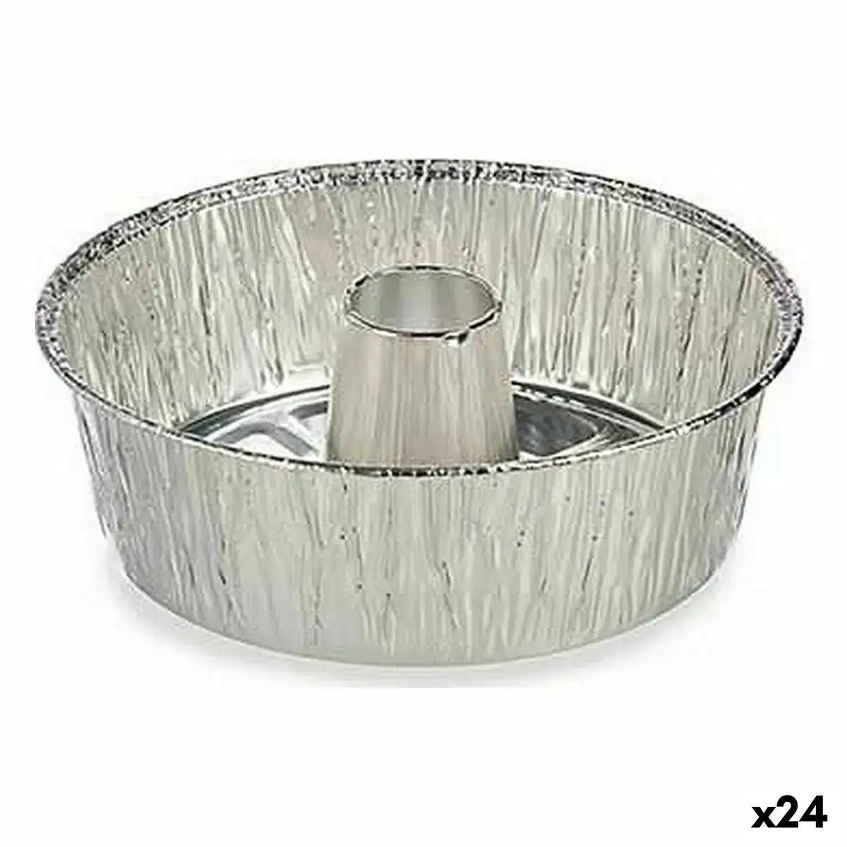 Ensemble de moules a patisserie jetable bague aluminium 19 5 x 7 x 19 5 cm 24 unites _9869. DIAYTAR COTE D'IVOIRE - Là où Choisir est un Acte d'Amour pour la Culture Côte d'Ivoireaise. Explorez notre gamme et choisissez des produits qui célèbrent la richesse de notre patrimoine.