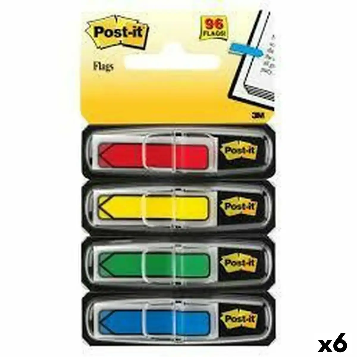 Ensemble de notes adhesives post it index 12 x 43 1 mm multicouleur 96 volets 6 unites _2693. Bienvenue chez DIAYTAR COTE D'IVOIRE - Où Chaque Produit a son Histoire. Découvrez notre sélection unique et trouvez des articles qui racontent la richesse culturelle et artistique du Côte d'Ivoire.