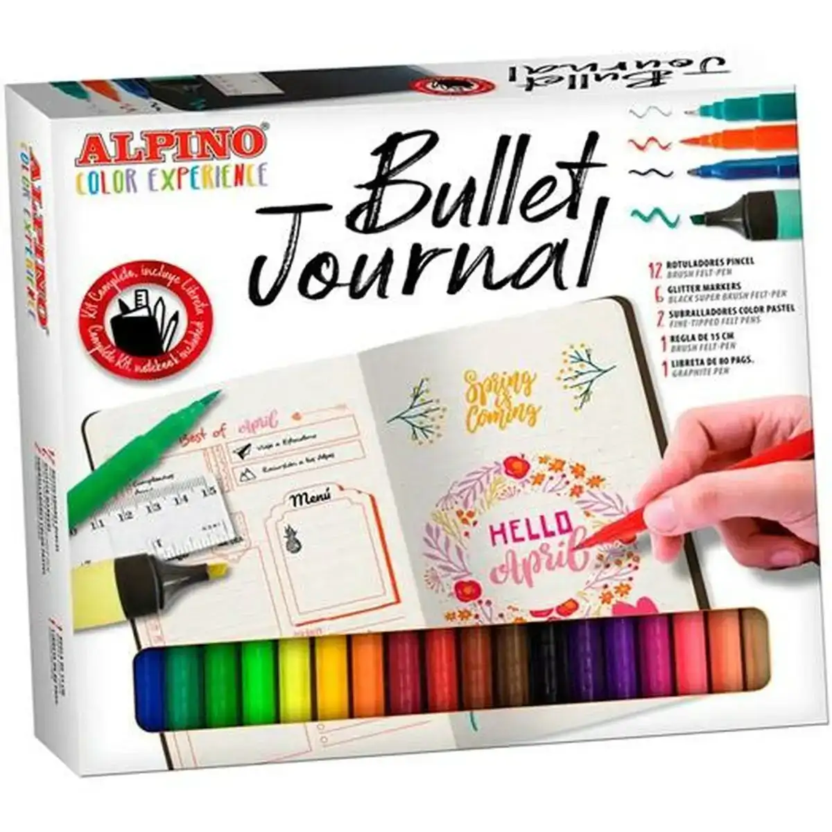 Ensemble de papeterie alpino bullet journal color experience 22 pieces_3169. DIAYTAR COTE D'IVOIRE - Là où Chaque Produit Évoque une Émotion. Parcourez notre catalogue et choisissez des articles qui vous touchent et qui enrichissent votre expérience.
