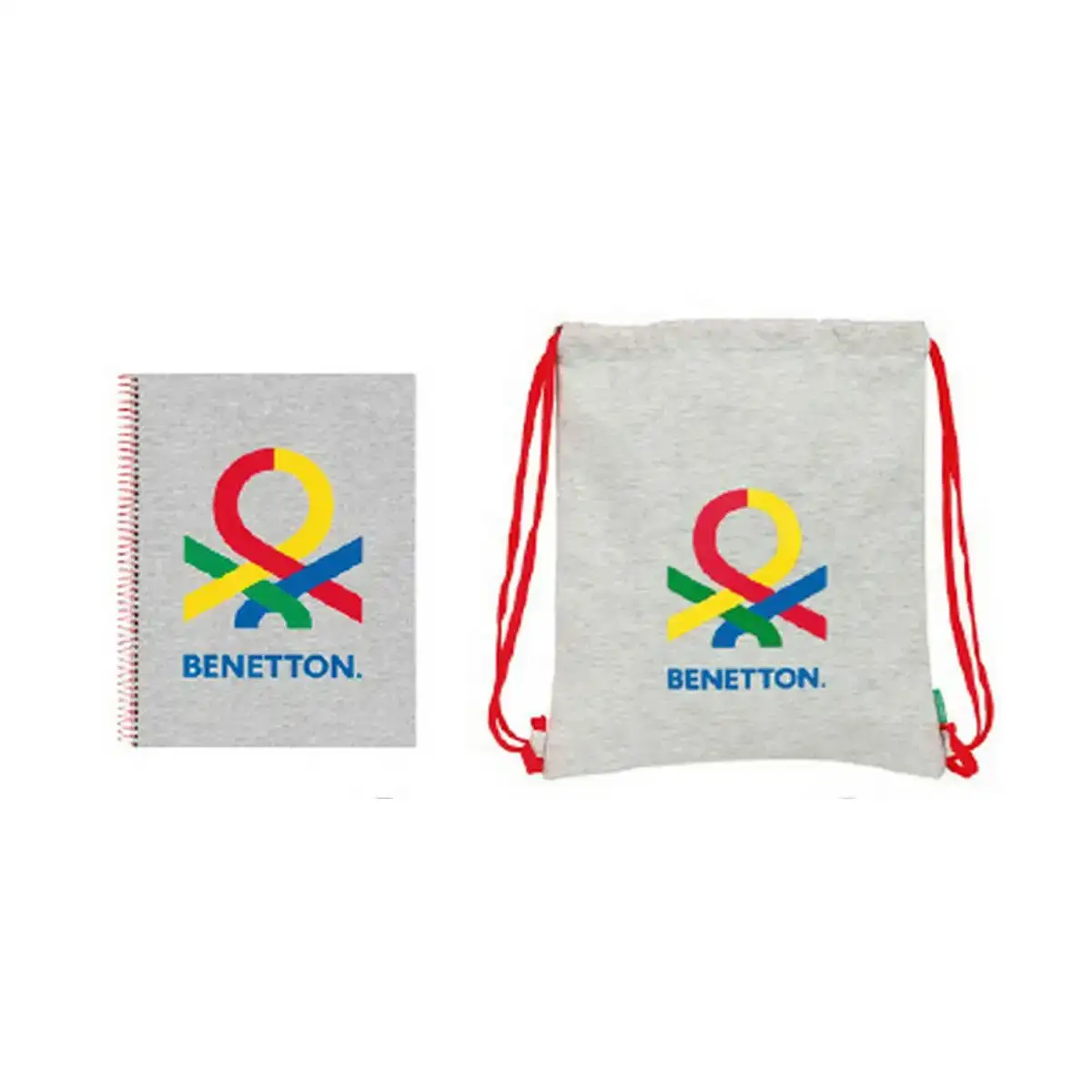 Ensemble de papeterie benetton pop 2 pieces gris_5338. Entrez dans l'Univers de DIAYTAR COTE D'IVOIRE - Où le Choix Rencontre l'Authenticité. Explorez nos rayons virtuels et trouvez des produits qui incarnent la richesse de notre culture.