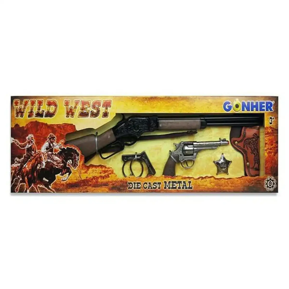 Ensemble de pistolets western gonher 498 0 77 x 23 x 5 cm 77 x 23 x 5 cm _8043. Bienvenue sur DIAYTAR COTE D'IVOIRE - Où Chaque Article a son Histoire. Découvrez notre sélection méticuleuse de produits qui racontent l'authenticité et la beauté du Côte d'Ivoire.