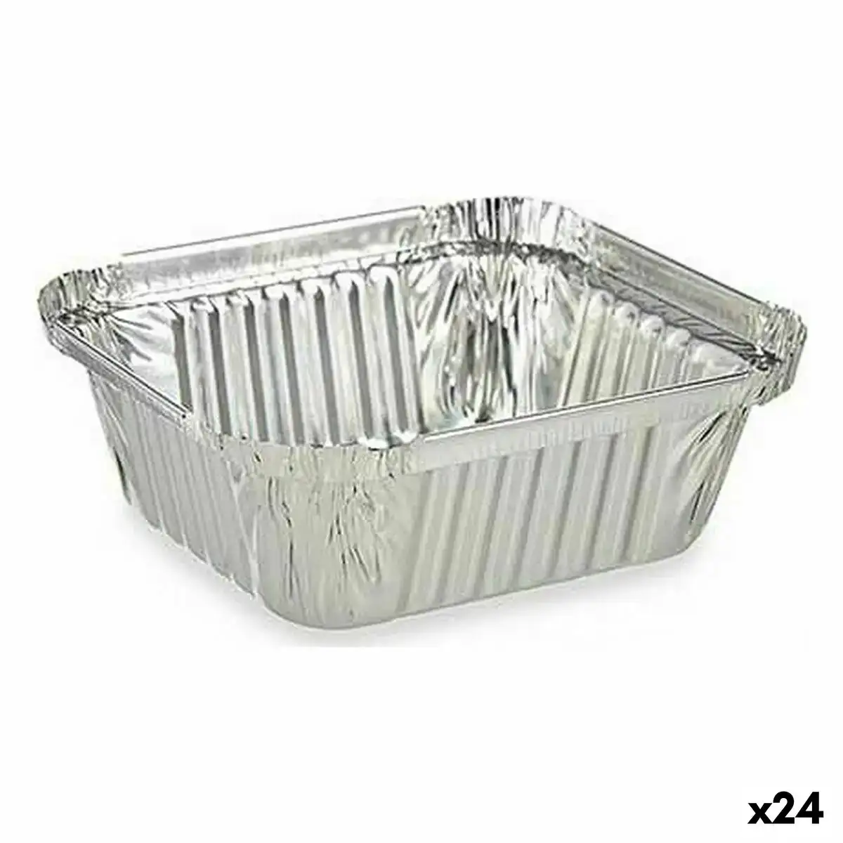 Ensemble de plats pour la cuisine jetable avec couvercle aluminium 500 ml 14 5 x 7 5 x 12 5 cm 24 unites _1207. DIAYTAR COTE D'IVOIRE - L'Art du Shopping Sublime. Naviguez à travers notre catalogue et choisissez parmi des produits qui ajoutent une touche raffinée à votre vie quotidienne.