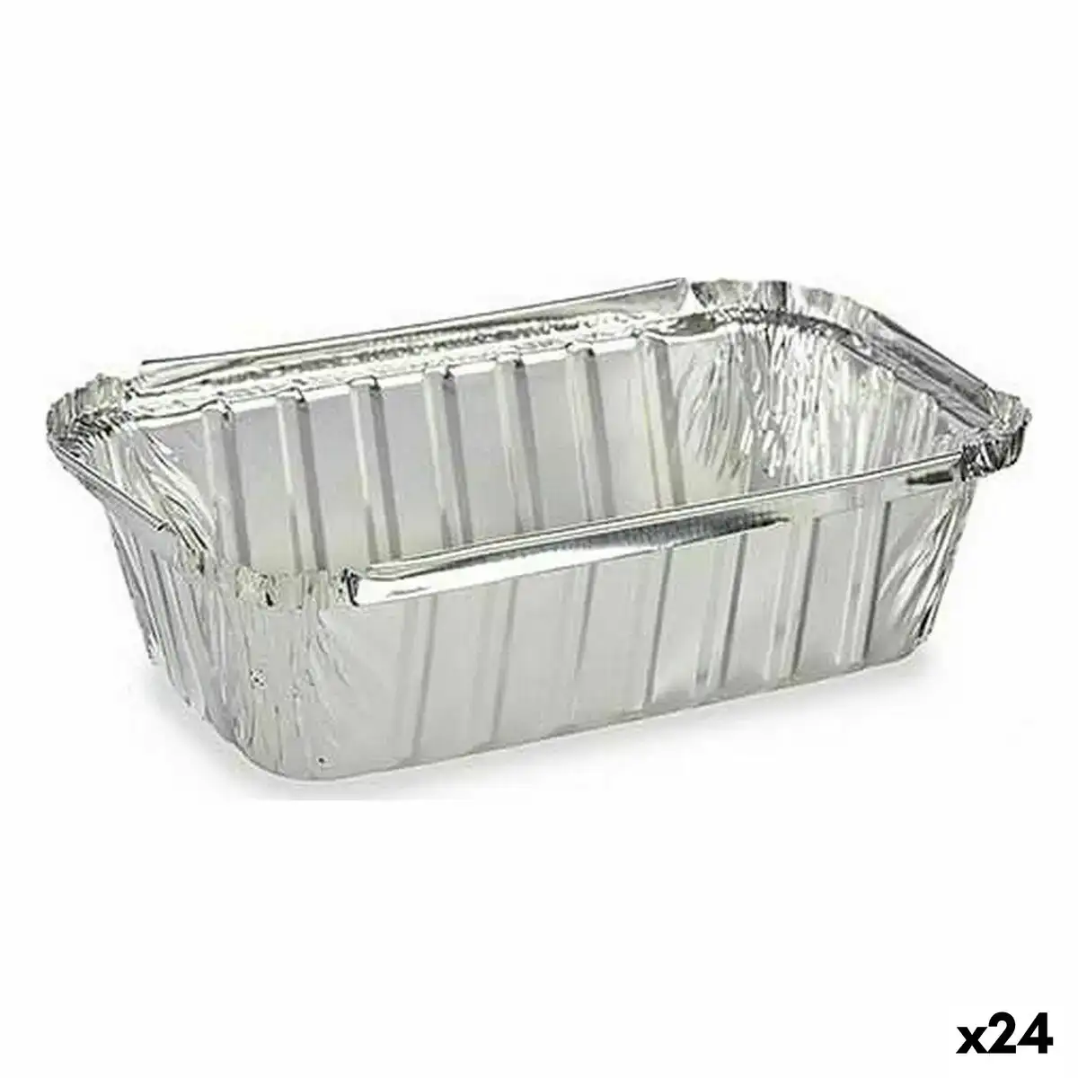 Ensemble de plats pour la cuisine jetable avec couvercle aluminium 800 ml 11 5 x 7 x 22 cm 24 unites _8382. DIAYTAR COTE D'IVOIRE - L'Art de Vivre le Shopping en Ligne. Découvrez notre plateforme intuitive et trouvez des produits qui vous inspirent et vous enchantent, à chaque clic.