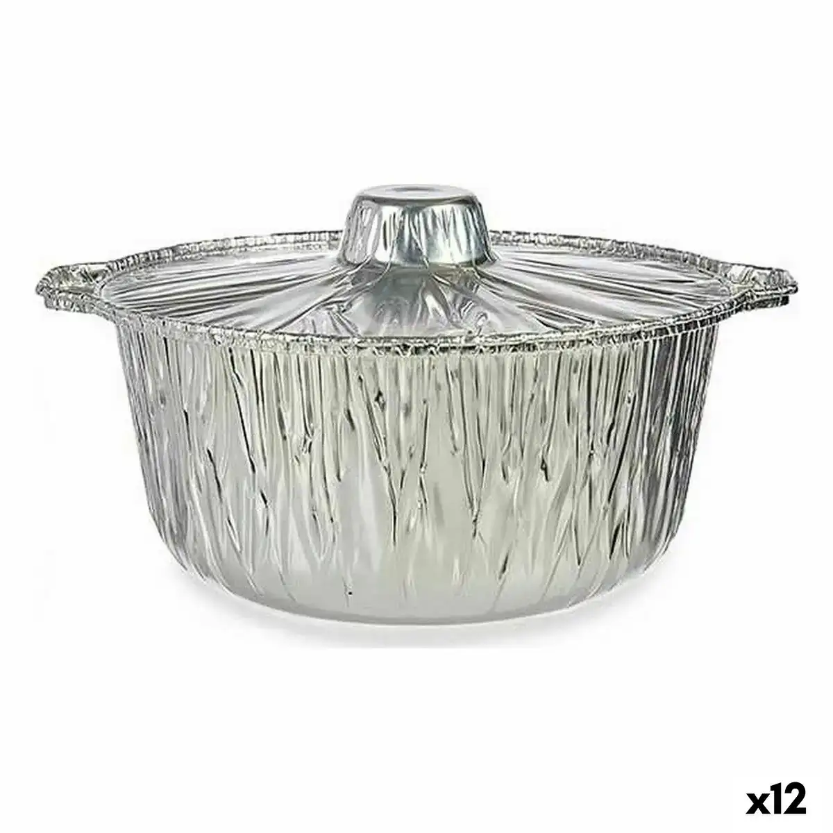 Ensemble de plats pour la cuisine jetable casserole avec couvercle aluminium 29 x 26 x 12 cm 12 unites _2135. DIAYTAR COTE D'IVOIRE - Là où le Shopping devient une Fête des Sens. Plongez dans notre univers et choisissez des produits qui éveillent votre goût pour l'esthétique et l'authenticité.