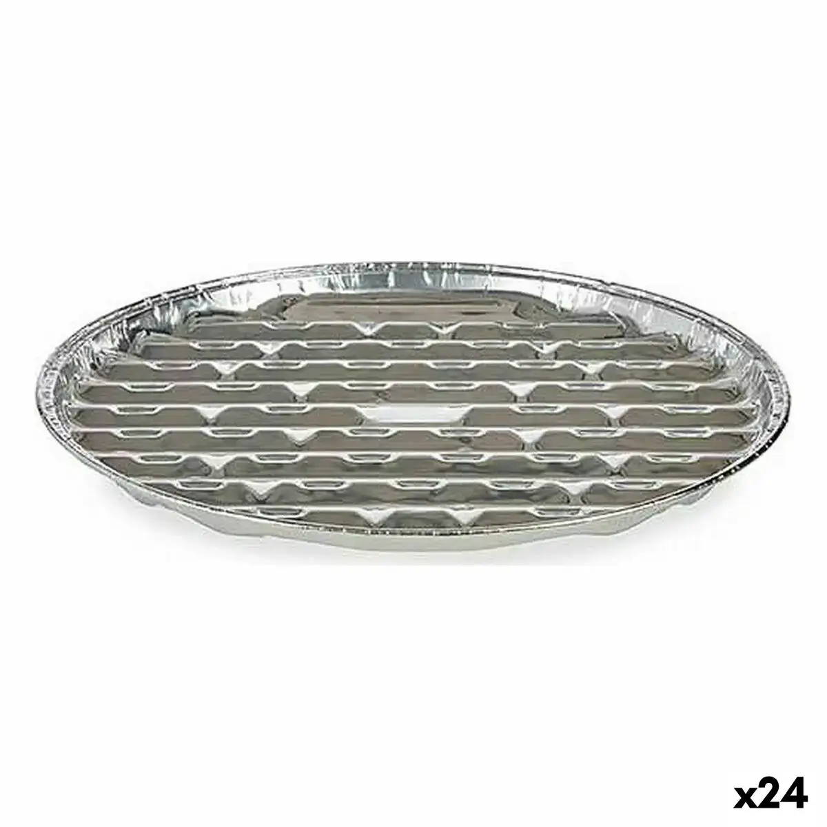 Ensemble de plats pour la cuisine jetable pizza aluminium 32 x 3 x 32 cm 24 unites _8947. DIAYTAR COTE D'IVOIRE - L'Art de Vivre en Couleurs. Découvrez notre boutique en ligne et trouvez des produits qui ajoutent une palette vibrante à votre quotidien.