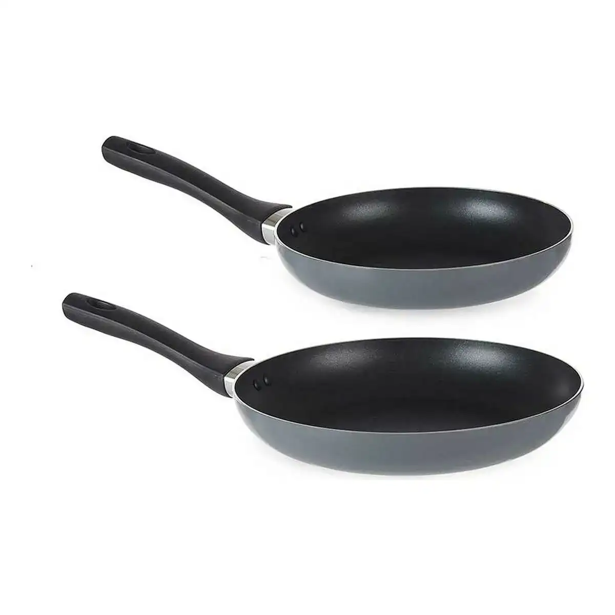 Ensemble de poele gris aluminium 2 pcs _3285. DIAYTAR COTE D'IVOIRE - Votre Portail Vers l'Exclusivité. Explorez notre boutique en ligne pour trouver des produits uniques et exclusifs, conçus pour les amateurs de qualité.