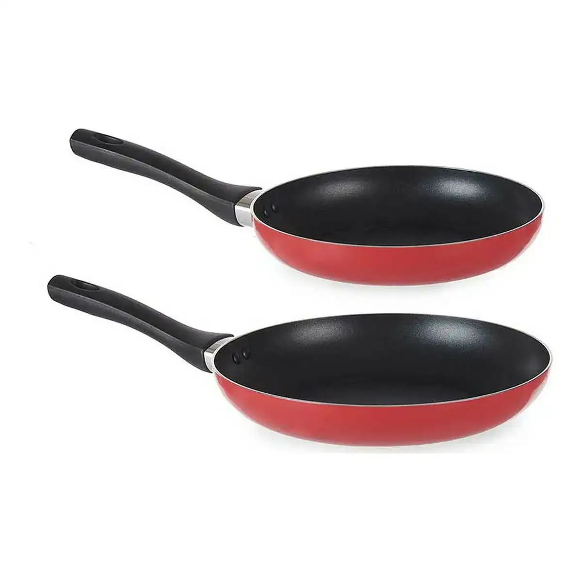 Ensemble de poele rouge aluminium 2 pcs _3637. DIAYTAR COTE D'IVOIRE - Votre Source de Découvertes Shopping. Découvrez des trésors dans notre boutique en ligne, allant des articles artisanaux aux innovations modernes.