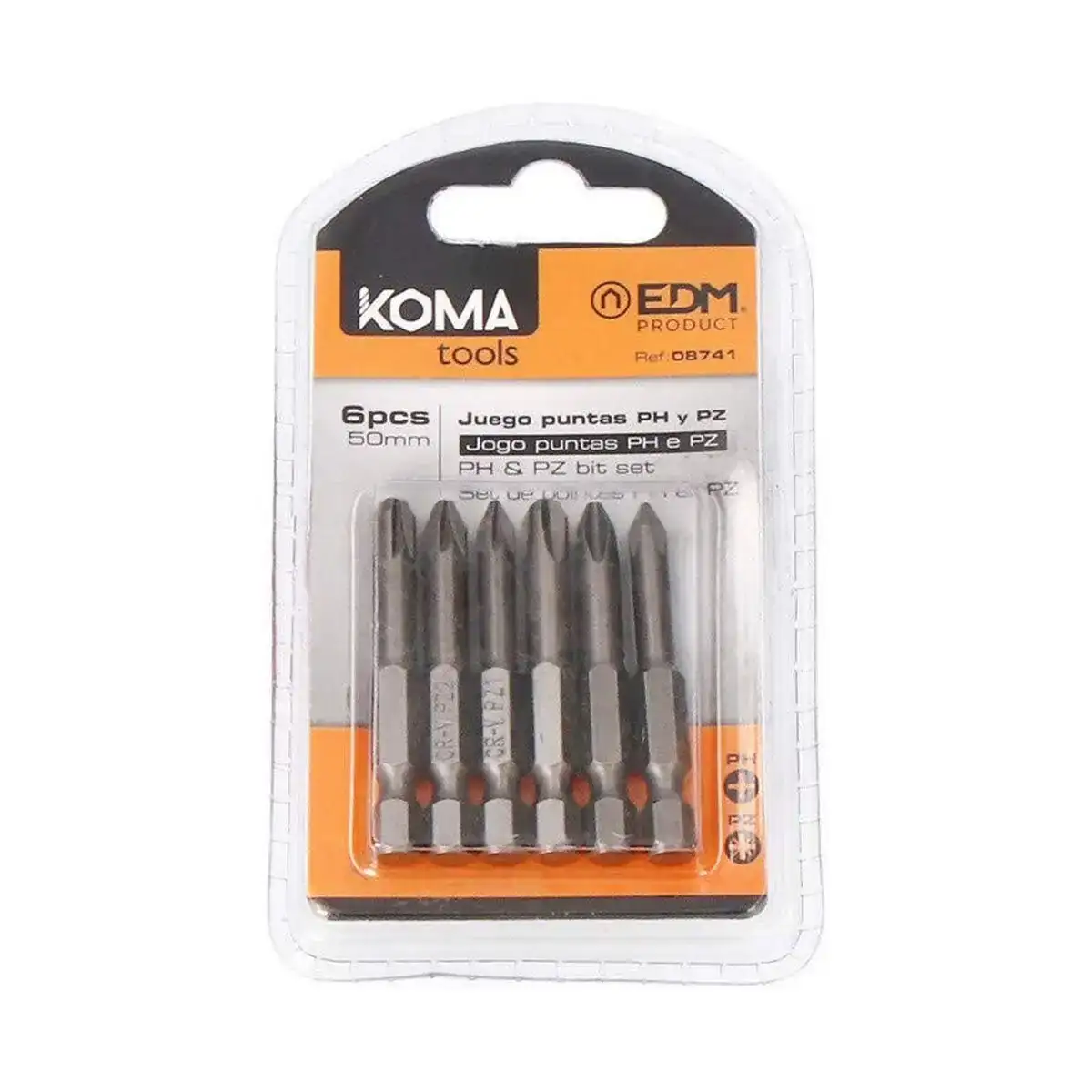Ensemble de pointes koma tools ph1 pz 50 mm_4716. Bienvenue sur DIAYTAR COTE D'IVOIRE - Où Chaque Article a son Histoire. Découvrez notre sélection méticuleuse de produits qui racontent l'authenticité et la beauté du Côte d'Ivoire.