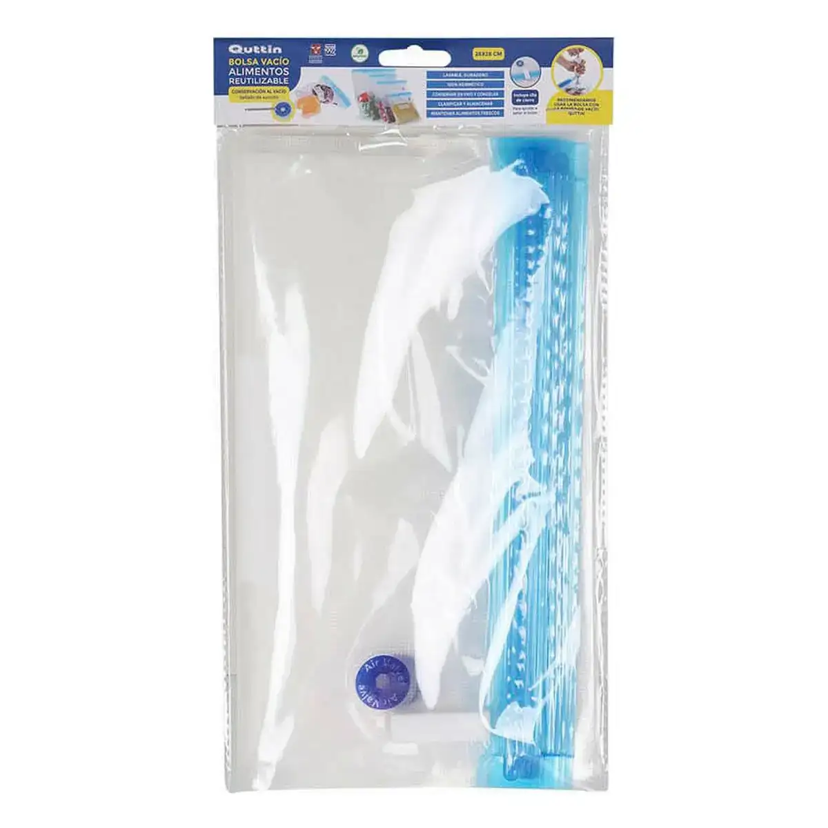 Ensemble de sac alimentaire reutilisable quttin soupape a vide 26 x 28 cm 5 unites _3340. DIAYTAR COTE D'IVOIRE - Où Chaque Produit est une Promesse de Qualité. Explorez notre boutique en ligne et choisissez des produits qui répondent à vos exigences élevées.