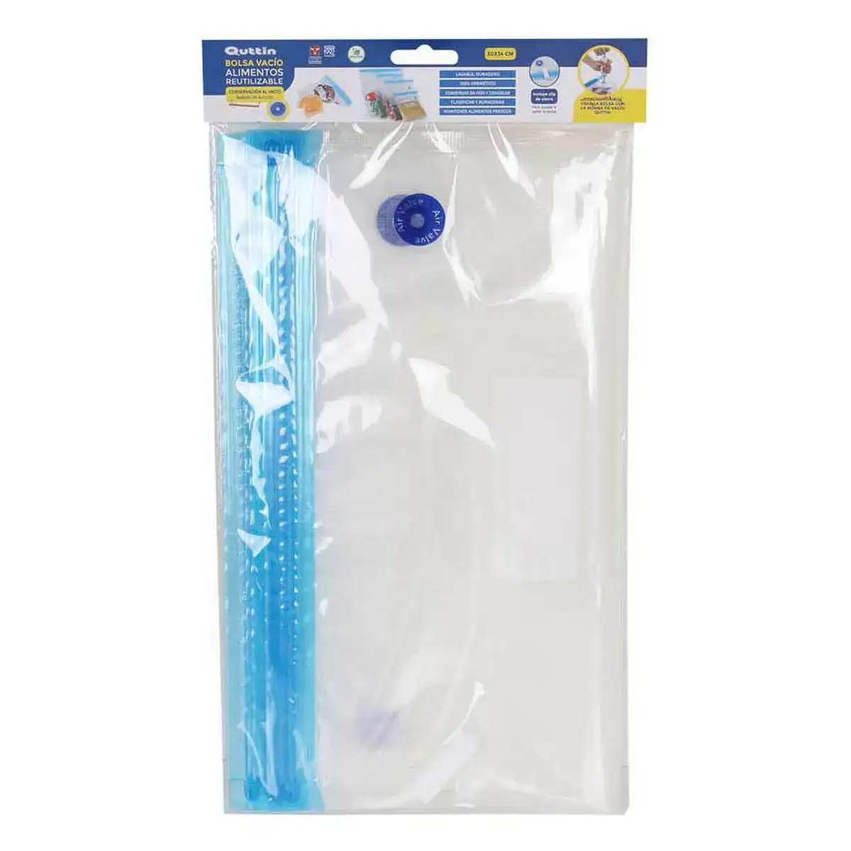 Ensemble de sac alimentaire reutilisable quttin soupape a vide 30 x 34 cm 4 unites _2473. DIAYTAR COTE D'IVOIRE - Où Choisir Devient une Découverte. Explorez notre boutique en ligne et trouvez des articles qui vous surprennent et vous ravissent à chaque clic.