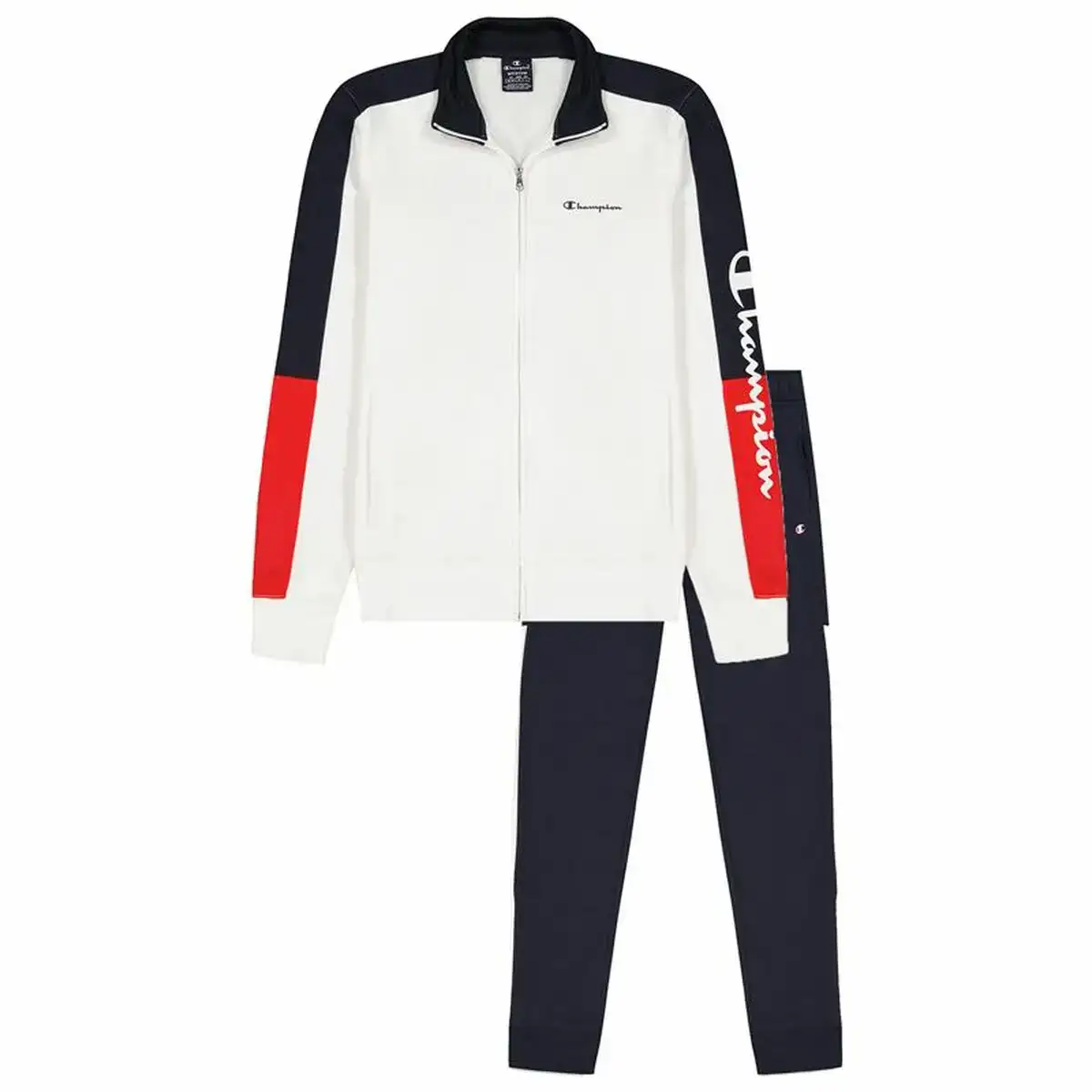 Ensemble de sport pour adultes champion full zip suit blanc homme_8993. DIAYTAR COTE D'IVOIRE - Là où Chaque Produit Évoque une Émotion. Parcourez notre catalogue et choisissez des articles qui vous touchent et qui enrichissent votre expérience.