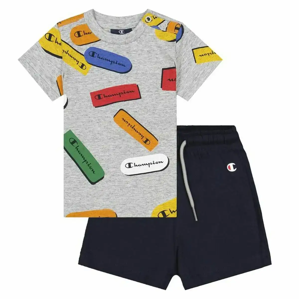 Ensemble de sport pour enfants champion baby grey_2535. DIAYTAR COTE D'IVOIRE - Là où Chaque Clic Compte. Parcourez notre boutique en ligne et laissez-vous guider vers des trouvailles uniques qui enrichiront votre quotidien.