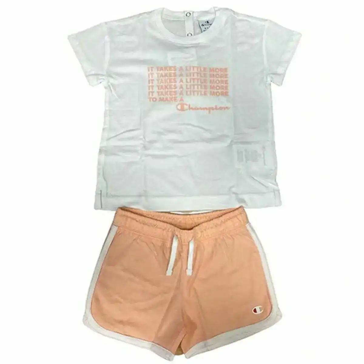 Ensemble de sport pour enfants champion baby white blanc_7907. DIAYTAR COTE D'IVOIRE - Où Chaque Produit a son Histoire. Découvrez notre gamme de produits, chacun portant en lui le récit de l'artisanat et de la passion, pour vous offrir une expérience de shopping authentique.
