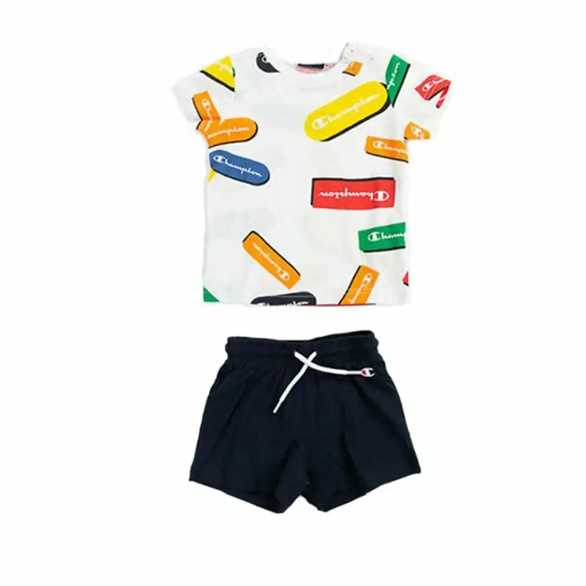 Ensemble de sport pour enfants champion baby white_3895. DIAYTAR COTE D'IVOIRE - Où l'Élégance Rencontre l'Authenticité. Naviguez à travers notre boutique en ligne et choisissez des produits qui incarnent le style et la tradition du Côte d'Ivoire.