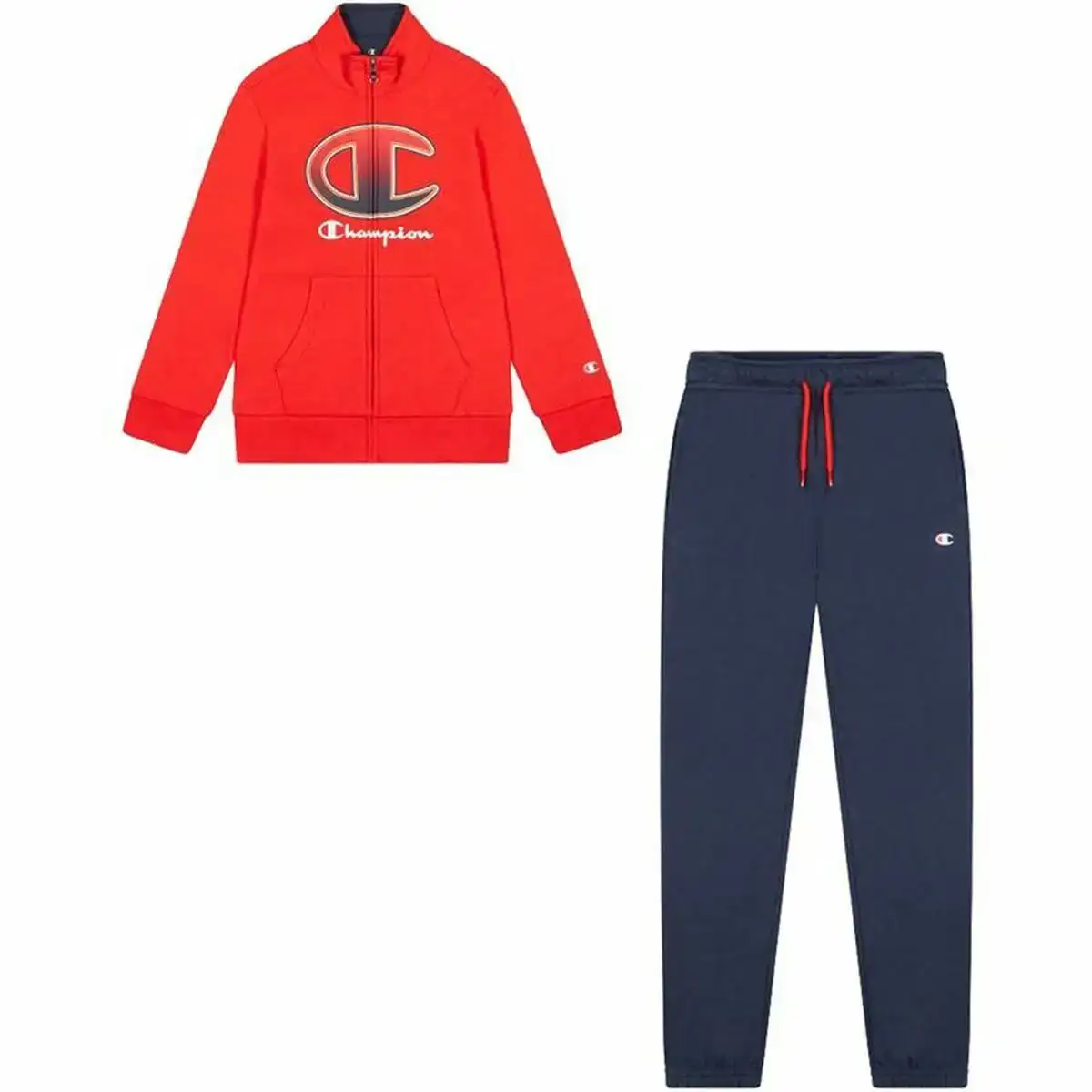 Ensemble de sport pour enfants champion full zip rouge_8538. DIAYTAR COTE D'IVOIRE - Votre Oasis de Shopping en Ligne. Explorez notre boutique et découvrez des produits qui ajoutent une touche de magie à votre quotidien.