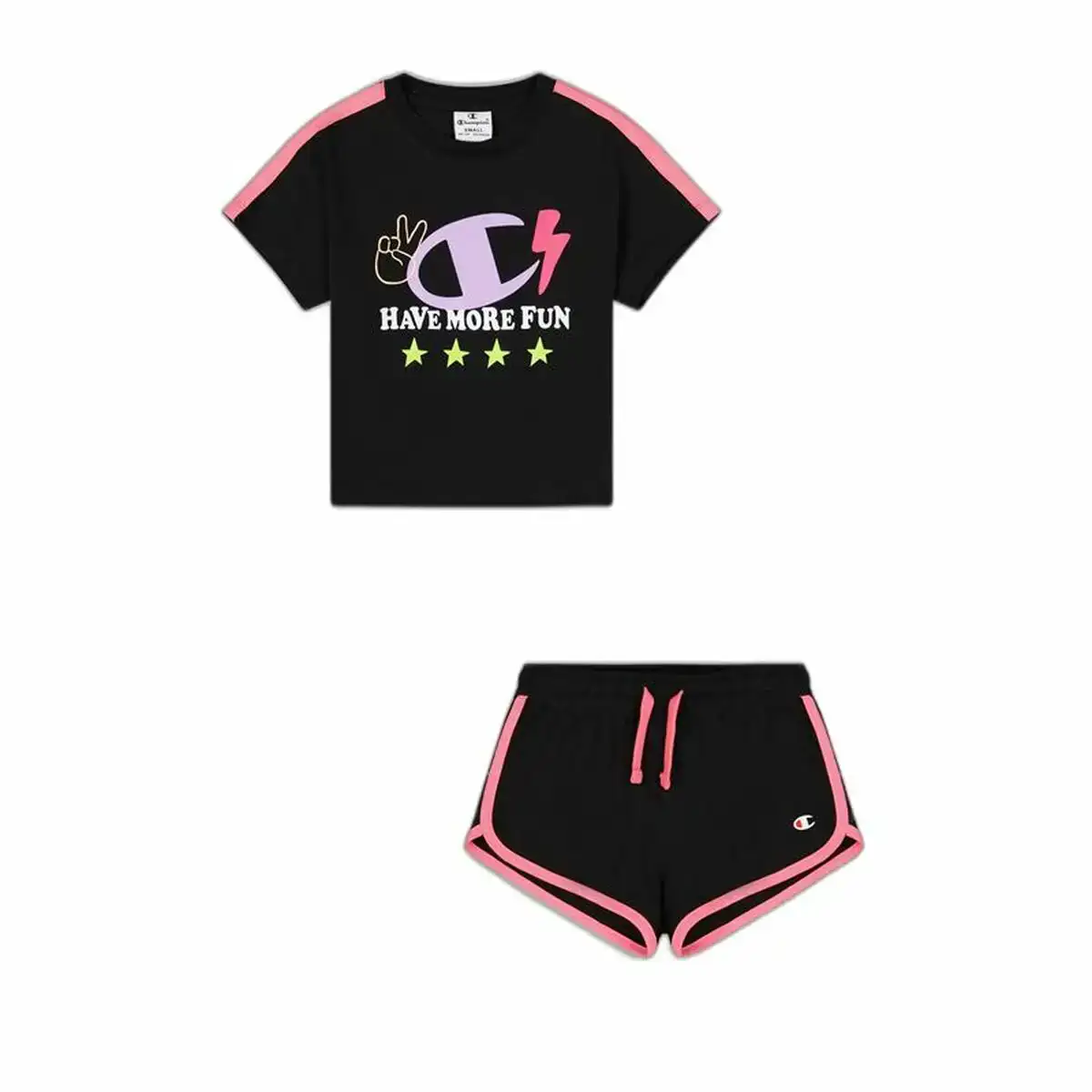 Ensemble de sport pour enfants champion noir 2 pieces_3499. Entrez dans l'Univers de DIAYTAR COTE D'IVOIRE - Où Chaque Produit est une Découverte. Explorez notre gamme variée et trouvez des articles qui vous surprennent et vous inspirent.