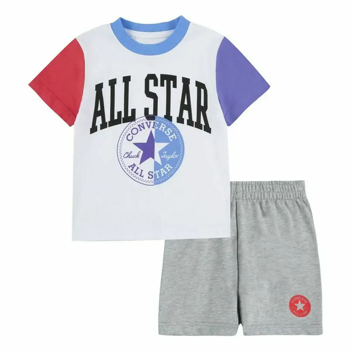 Ensemble de sport pour enfants converse blocked blanc_8082. Bienvenue chez DIAYTAR COTE D'IVOIRE - Où le Shopping Rime avec Diversité. Plongez dans notre univers de produits et découvrez des trésors qui représentent la richesse culturelle du Côte d'Ivoire.