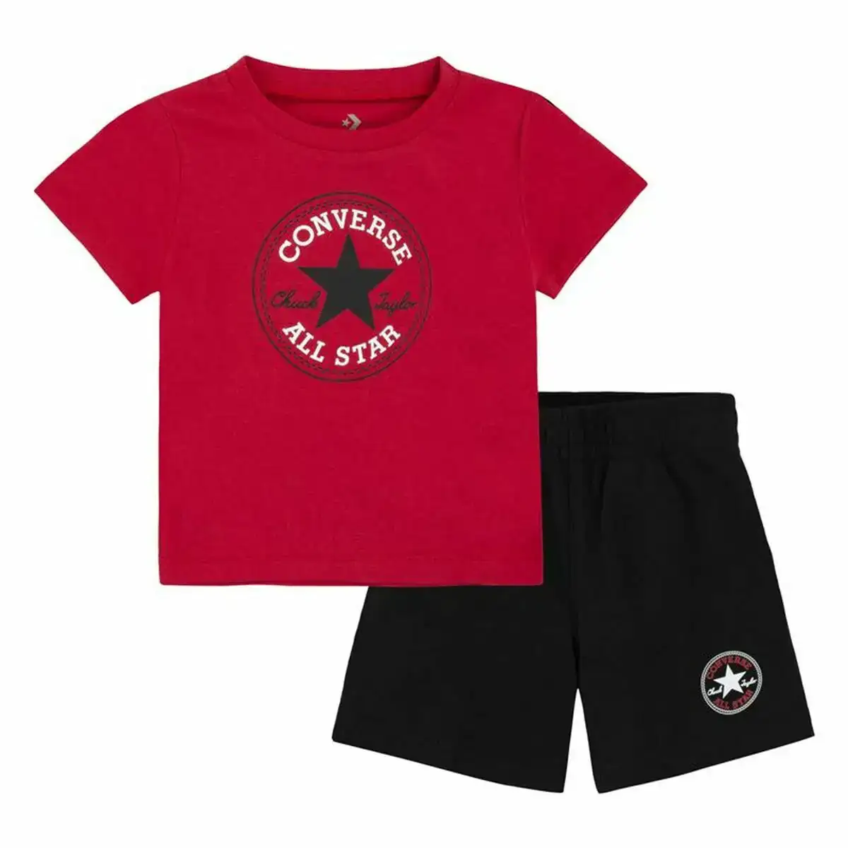 Ensemble de sport pour enfants converse core tee ft short noir magenta bebes_2925. DIAYTAR COTE D'IVOIRE - Votre Destination pour un Shopping Unique. Parcourez notre catalogue et trouvez des articles qui expriment votre singularité et votre style.