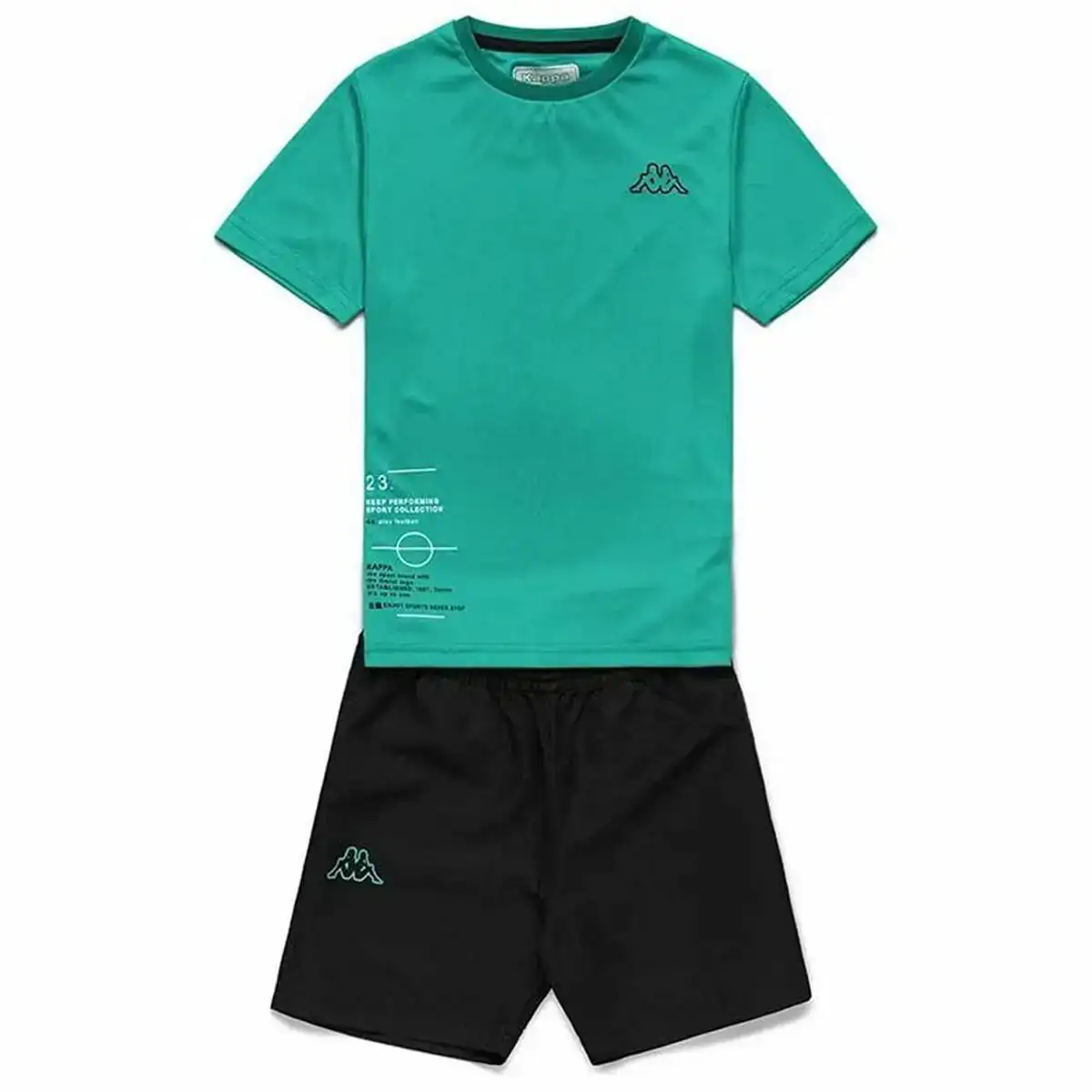 Ensemble de sport pour enfants kappa brozolo lagoon noir_3884. Bienvenue sur DIAYTAR COTE D'IVOIRE - Où le Shopping est une Affaire Personnelle. Découvrez notre sélection et choisissez des produits qui reflètent votre unicité et votre individualité.