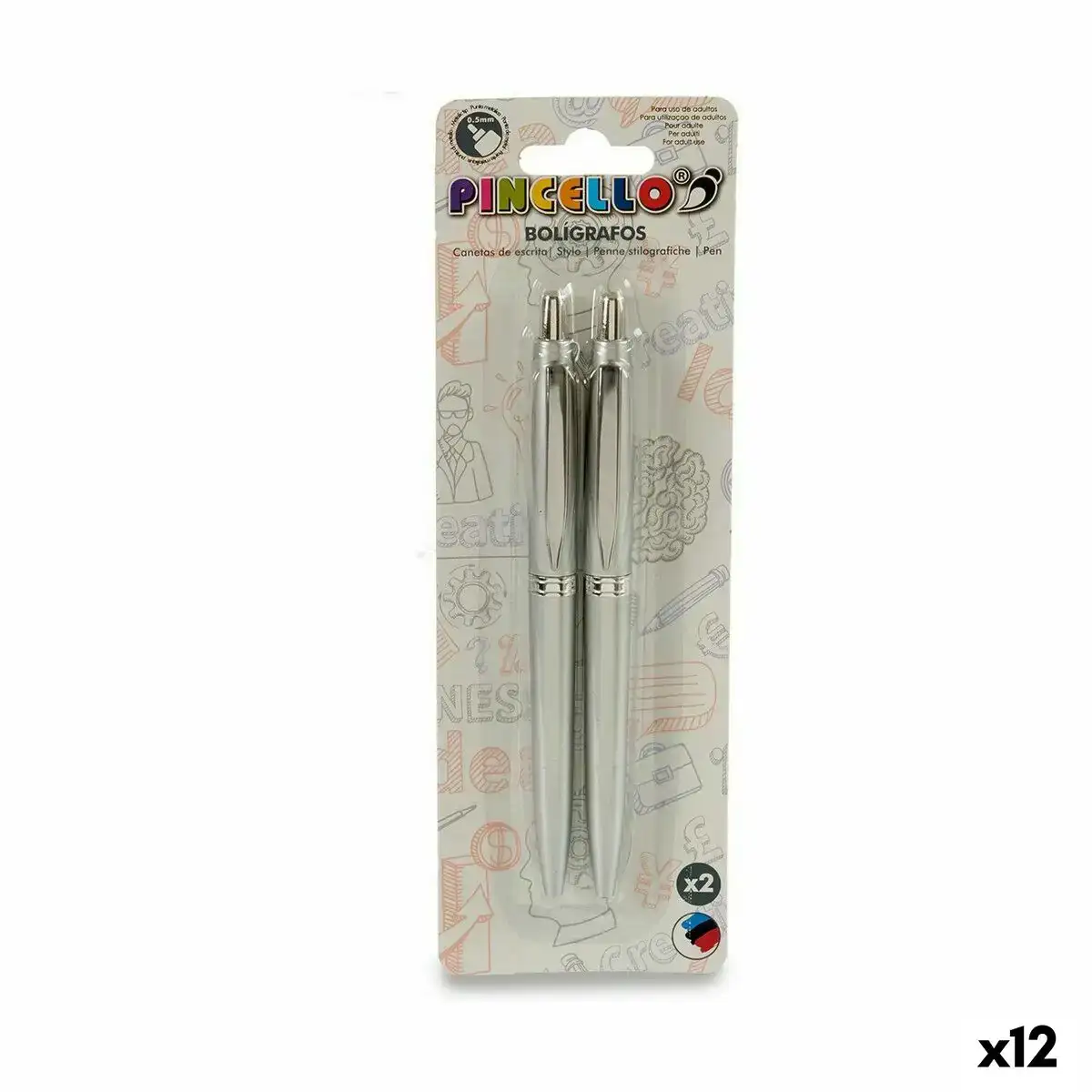 Ensemble de stylos 0 5 mm argente plastique 12 unites _1346. DIAYTAR COTE D'IVOIRE - Votre Source de Découvertes Shopping. Naviguez à travers nos catégories et découvrez des articles qui vous surprendront et vous séduiront.