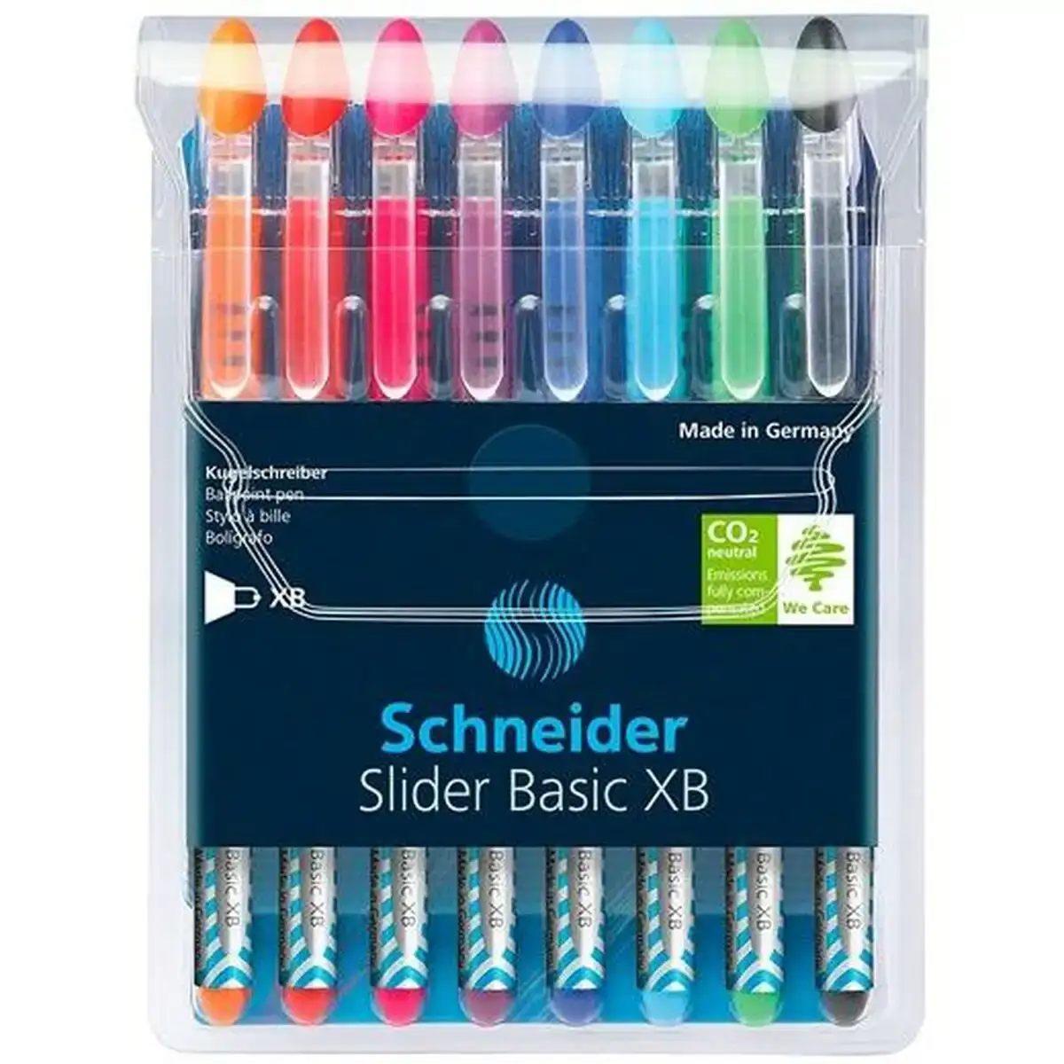 Ensemble de stylos schneider slider basic xb multicouleur 8 pieces_9588. Plongez dans l'Expérience DIAYTAR COTE D'IVOIRE - Où Chaque Produit a une Histoire. Explorez notre boutique en ligne pour trouver des articles qui incarnent la passion et la créativité du Côte d'Ivoire.